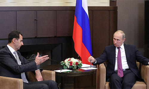 Putin: El terrorismo internacional ha recibido un golpe mortal en Siria